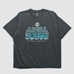 Philadelphia Eagles Reebok 2007 T-shirt Black Vintage - Fanatics
