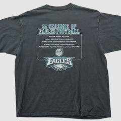 Philadelphia Eagles Reebok 2007 T-shirt Black Vintage - Fanatics
