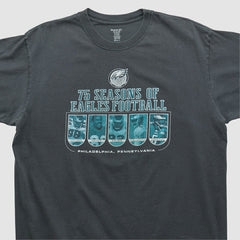 Philadelphia Eagles Reebok 2007 T-shirt Black Vintage - Fanatics