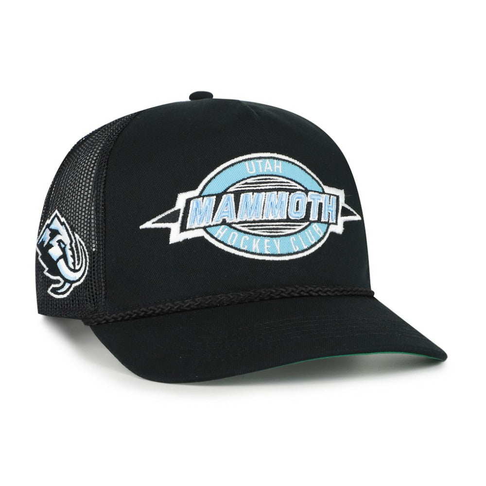 Utah Mammoth - '47 Frame Out Mesh Rope Hitch Adjustable Hat Black