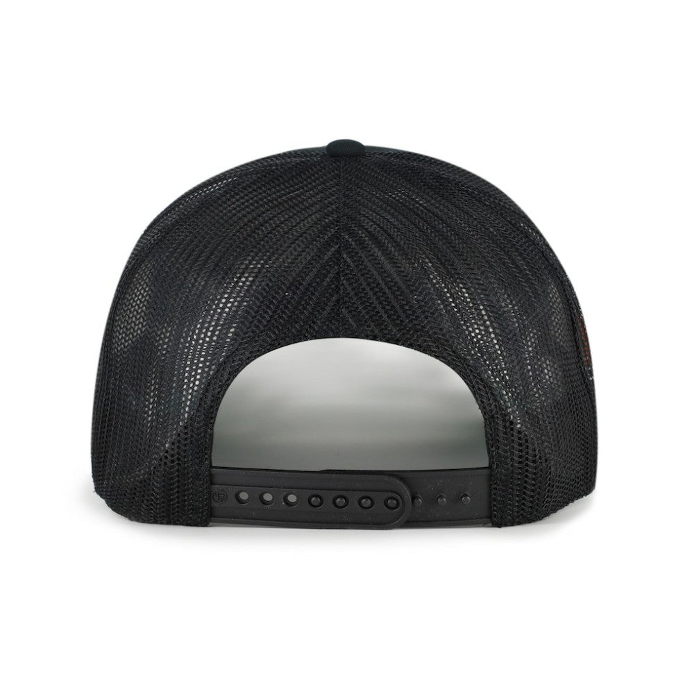 Utah Mammoth - '47 Frame Out Mesh Rope Hitch Adjustable Hat Black