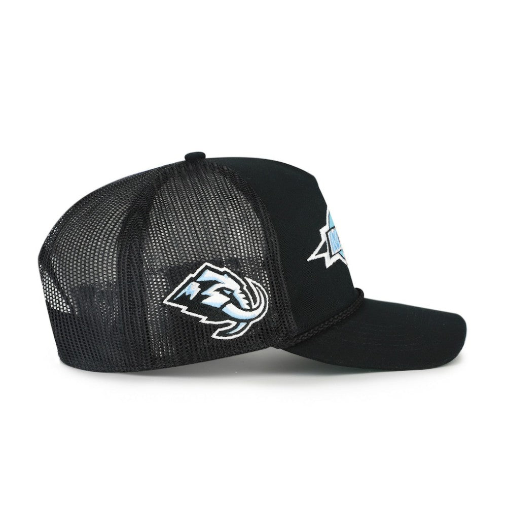Utah Mammoth - '47 Frame Out Mesh Rope Hitch Adjustable Hat Black