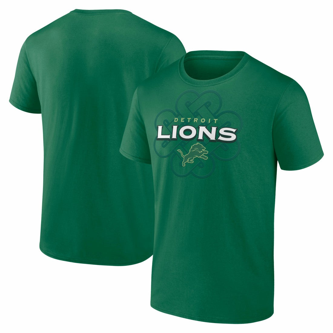 Detroit Lions Celtic Luck T-Shirt Green - NFL