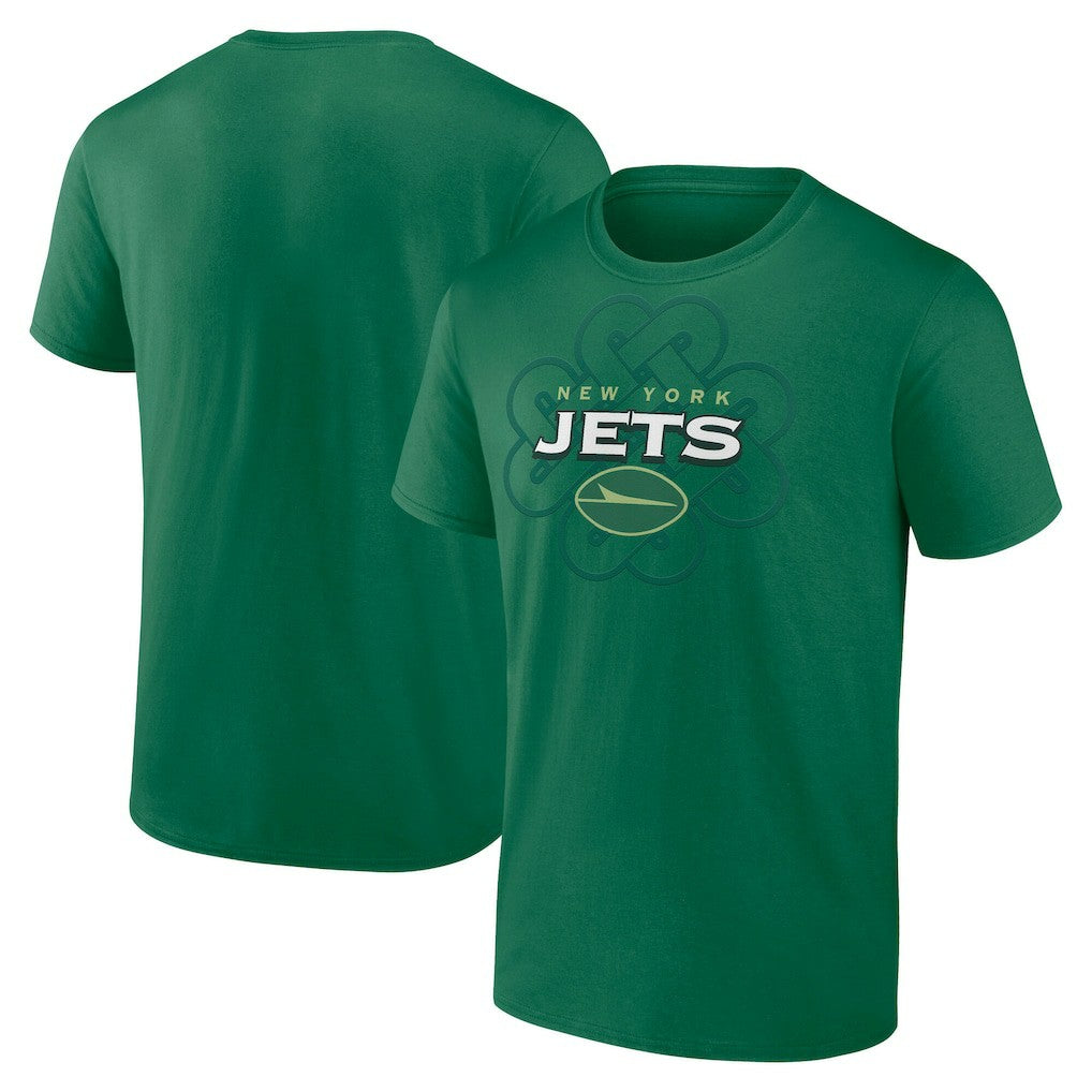 New York Jets Celtic Luck T-Shirt Green - NFL