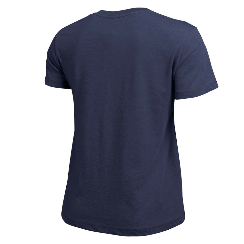 Nashville Predators - Champion Women's Wordmark Lockup T-Shirt Navy