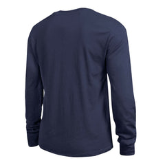 Montreal Canadiens - Champion Women's Wordmark Lockup Long Sleeve T-Shirt Navy