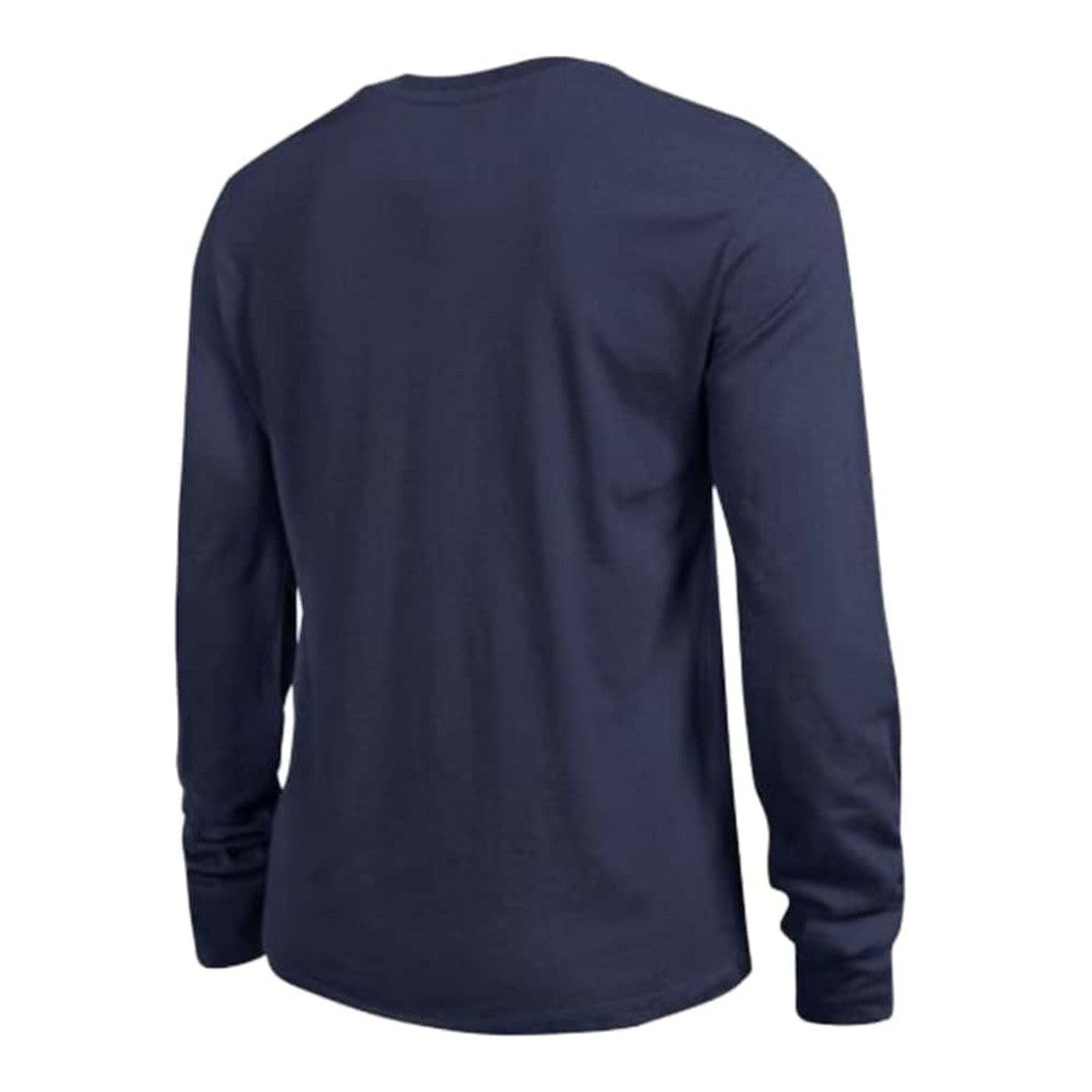 Seattle Kraken Champion Women's Wordmark Lockup Long Sleeve T-Shirt Navy