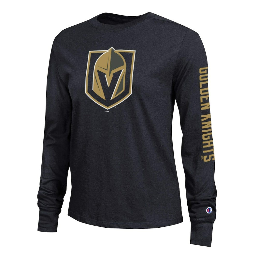 Vegas Golden Knights Champion Women's 2-Hit Long Sleeve T-Shirt Black