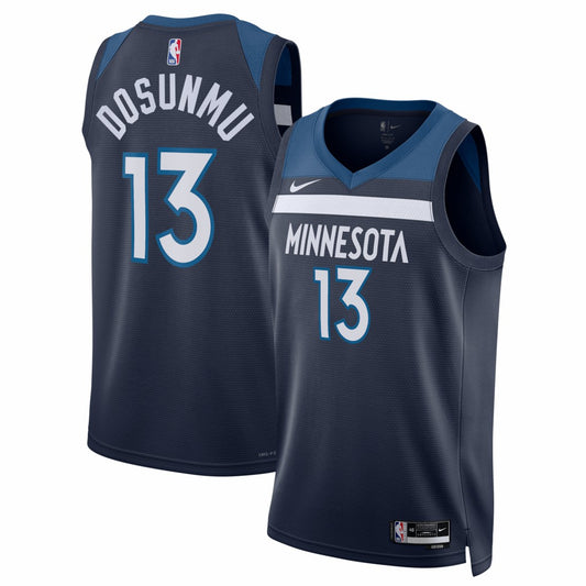 Ayo Dosunmu Minnesota Timberwolves Unisex Swingman Jersey - Icon Edition - Navy | NBA Jerseys
