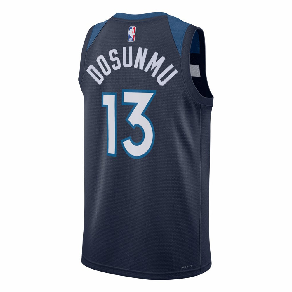 Nike - Ayo Dosunmu Minnesota Timberwolves Unisex Swingman Jersey - Icon Edition - Navy