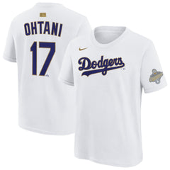 Shohei Ohtani Los Angeles Dodgers Nike Youth 2026 Gold Collection Name & Number T-Shirt Lifestyle