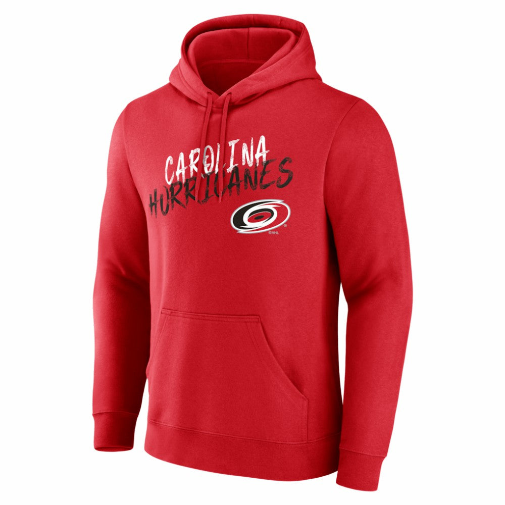 Carolina Hurricanes - Hustle Personalized Name & Number Hoodie Red