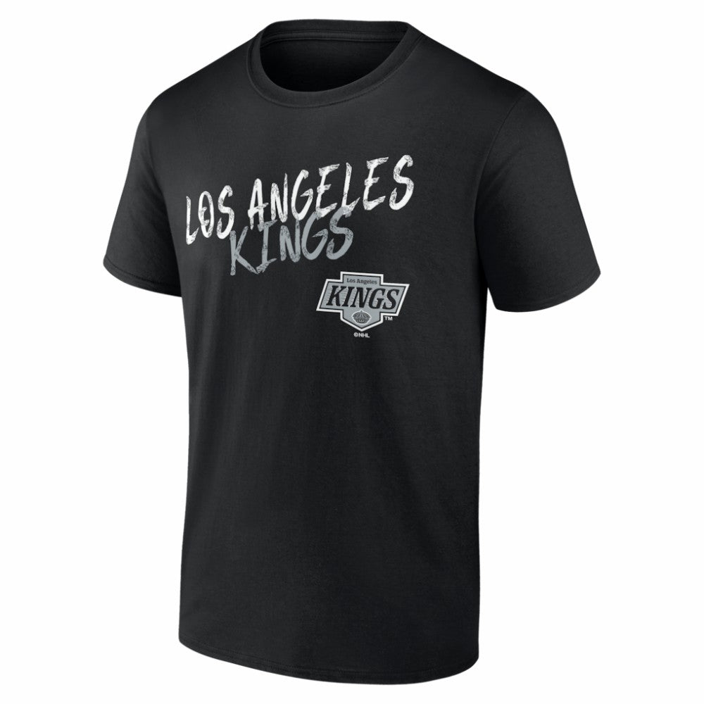 Los Angeles Kings - Hustle Personalized Name & Number T-Shirt Black