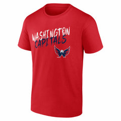 Washington Capitals Hustle Personalized Name & Number T-Shirt Red