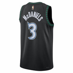 Nike - Jaden McDaniels Minnesota Timberwolves Unisex Swingman Jersey - Classic Edition - Black