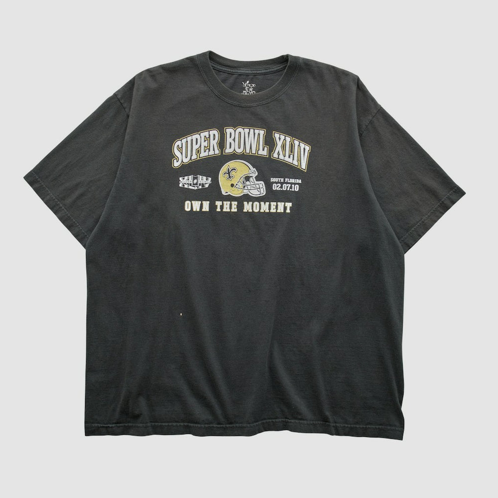 New Orleans Saints 2010 T-shirt Black Vintage - Fanatics