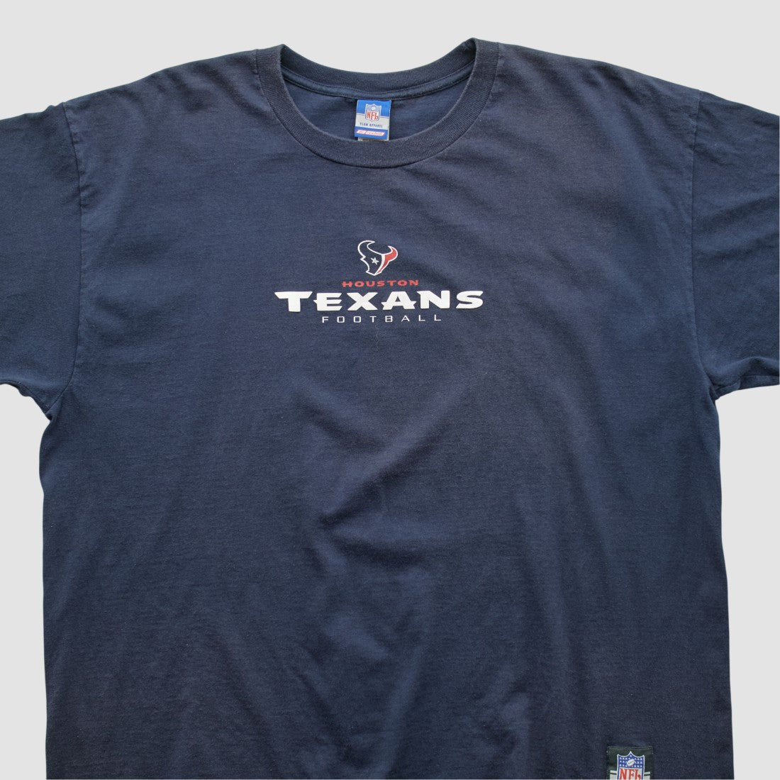 Houston Texans Reebok 2000s T-shirt Navy Vintage - Fanatics