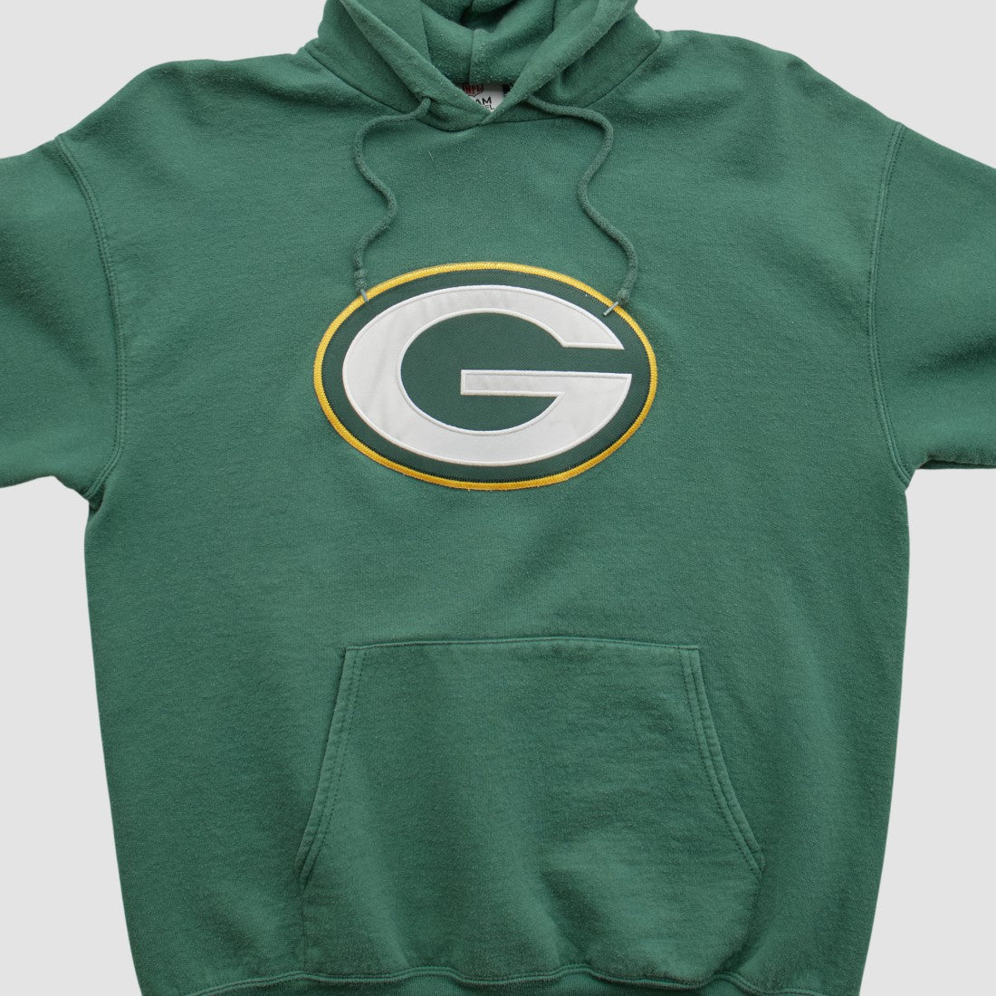Green Bay Packers NFL 2010s Hooded Pullover Sweatshirt Green Vintage - Fanatics