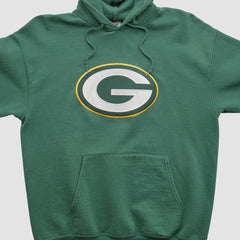 Green Bay Packers NFL 2010s Hooded Pullover Sweatshirt Green Vintage - Fanatics