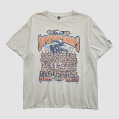 Denver Broncos Starter 1998 T-shirt White Vintage - Fanatics
