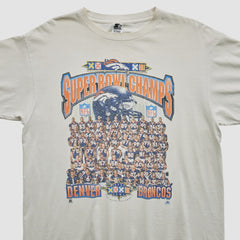 Denver Broncos Starter 1998 T-shirt White Vintage - Fanatics