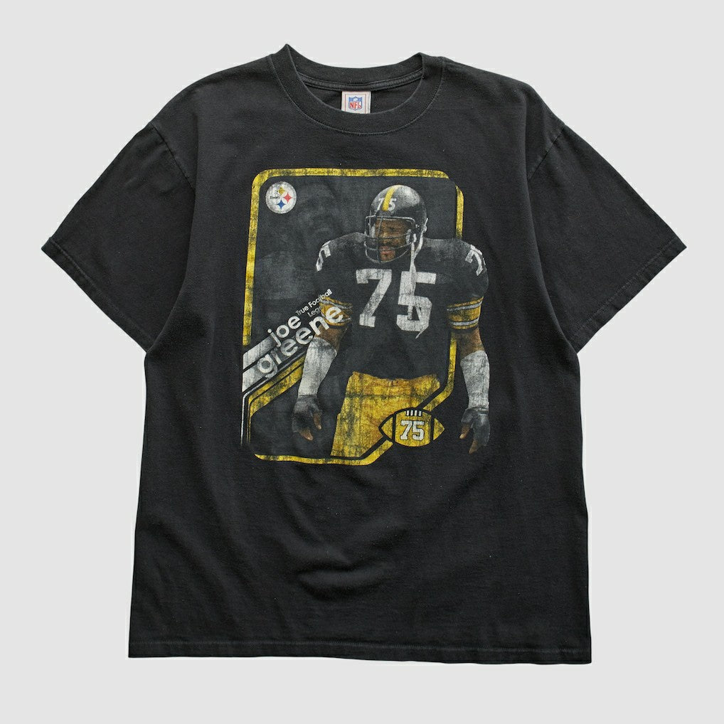 Pittsburgh Steelers NFL 2000s T-shirt Black Vintage - Fanatics