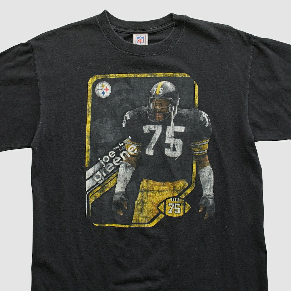 Pittsburgh Steelers NFL 2000s T-shirt Black Vintage - Fanatics