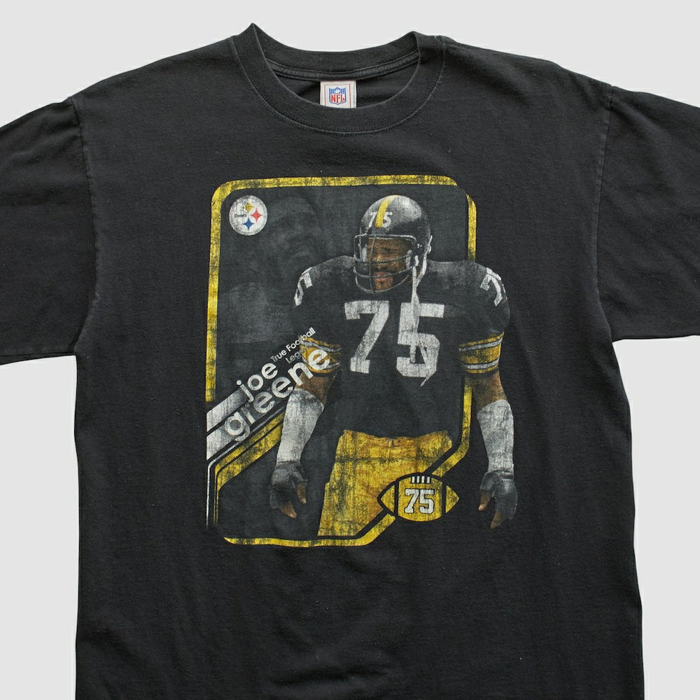Pittsburgh Steelers NFL 2000s T-shirt Black Vintage - Fanatics
