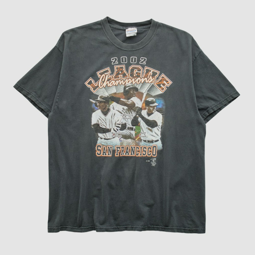 San Francisco Giants Hanes 2002 T-shirt Clearance