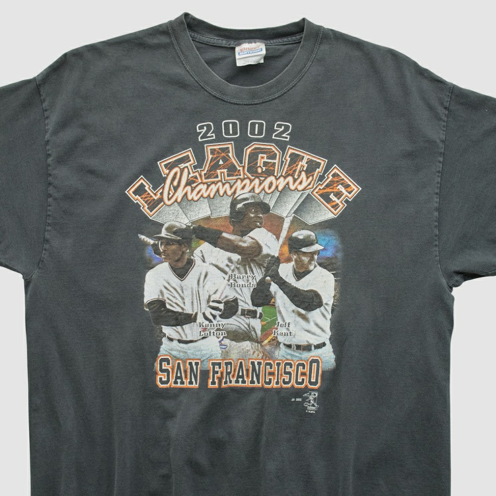 San Francisco Giants Hanes 2002 T-shirt Clearance
