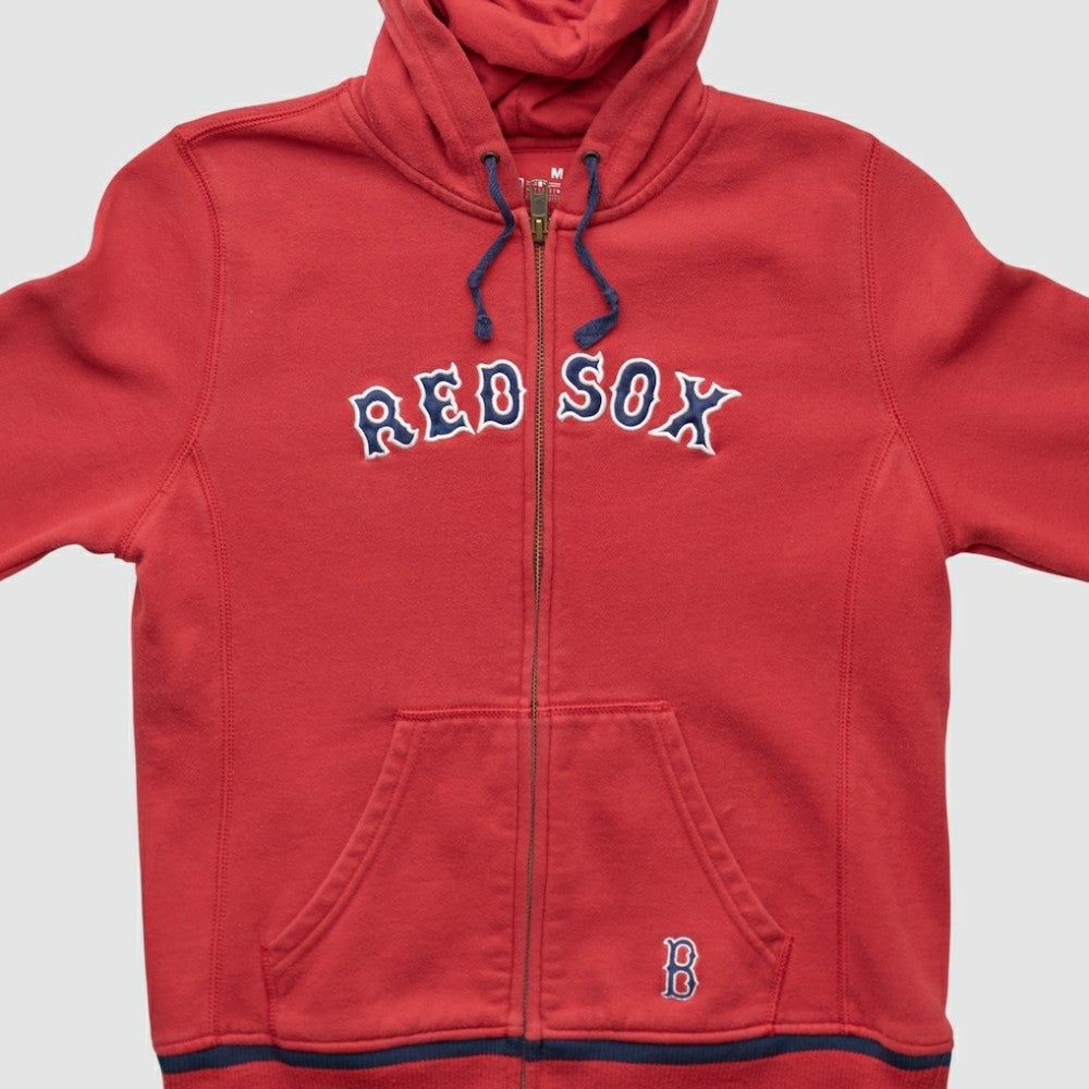 Boston Red Sox Nike 2000s Hooded Full Zip Sweatshirt Clearance