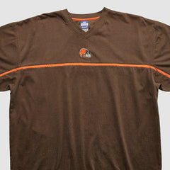 Cleveland Browns Reebok 2000s T-shirt Brown Vintage - Fanatics