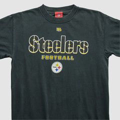 Pittsburgh Steelers NFL 2000s T-shirt Black Vintage - Fanatics