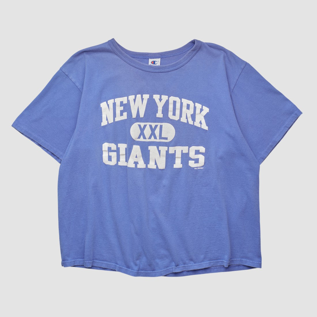 New York Giants Champion 1995 T-shirt Blue Vintage - Fanatics