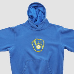 Milwaukee Brewers Majestic 2000s Hooded Pullover Sweatshirt discount