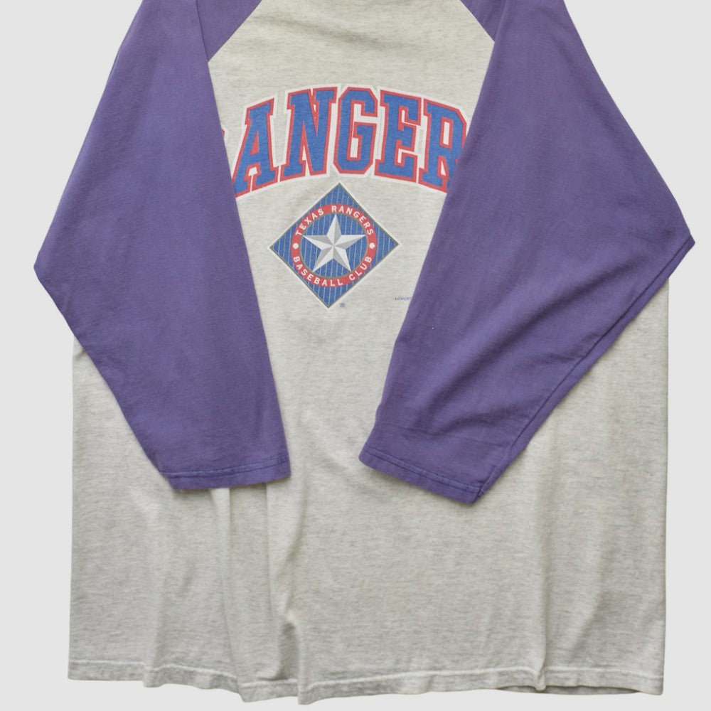 Texas Rangers Logo Athletic T-shirt Lifestyle
