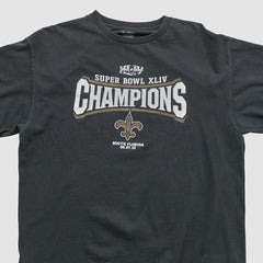 New Orleans Saints NFL 2010 T-shirt Black Vintage - Fanatics
