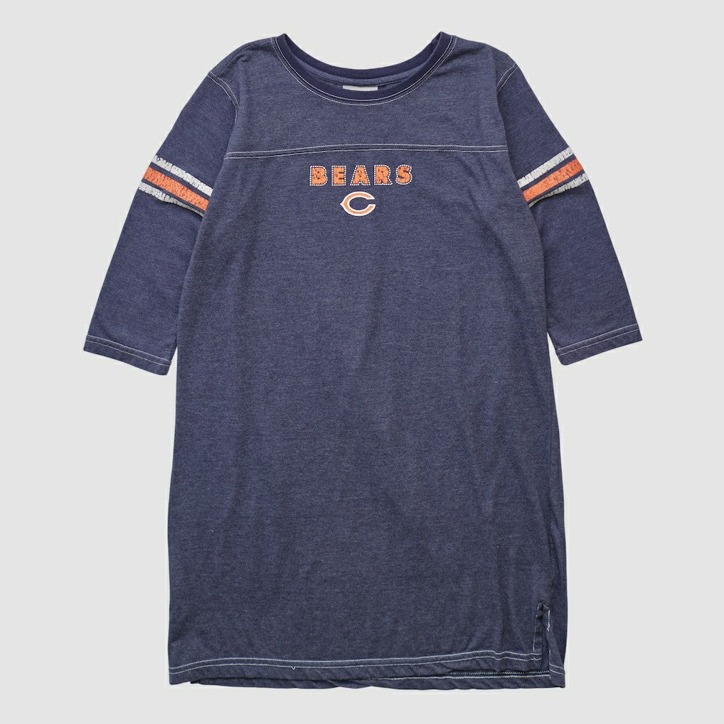 Chicago Bears Reebok 2000s T-shirt Navy Vintage - Fanatics
