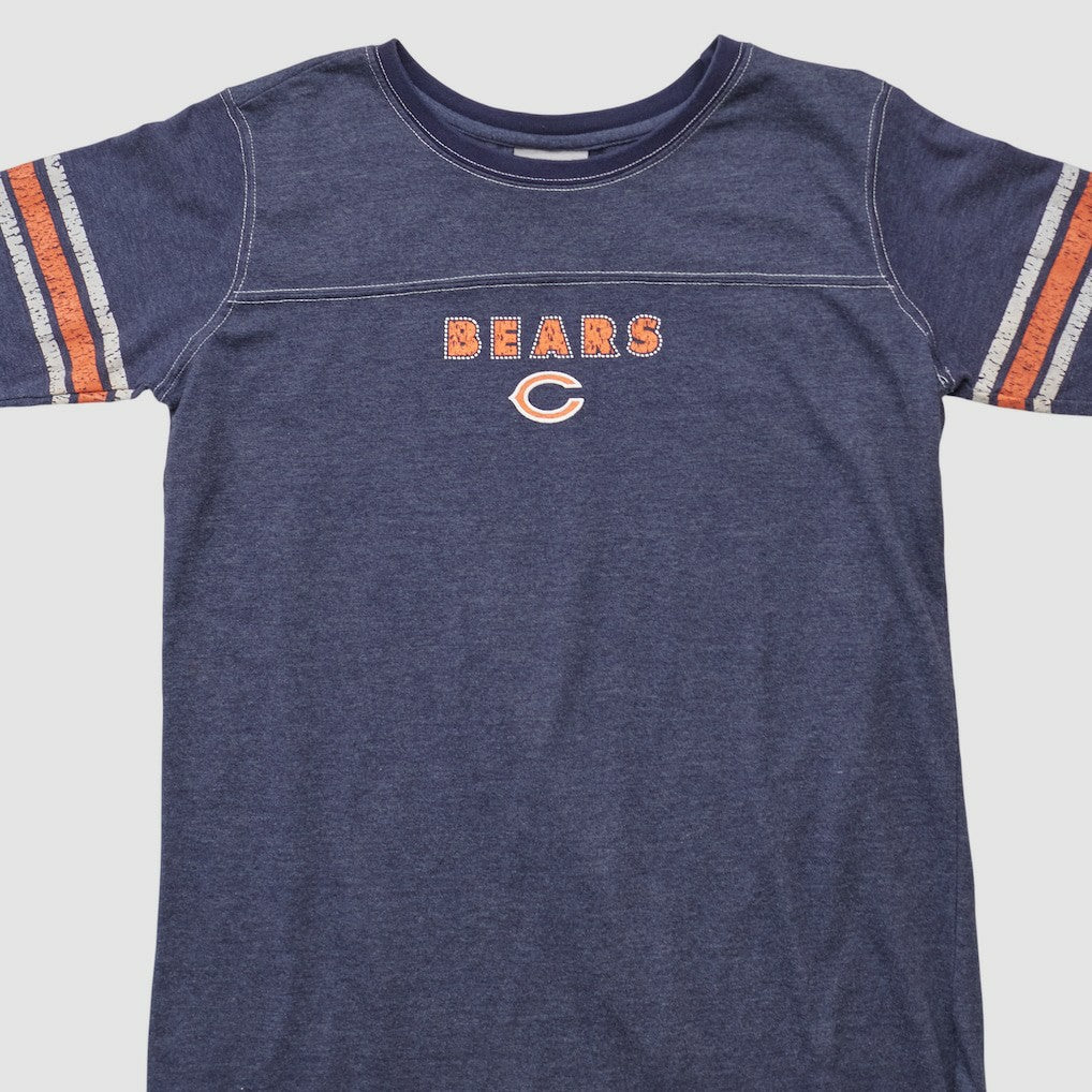 Chicago Bears Reebok 2000s T-shirt Navy Vintage - Fanatics