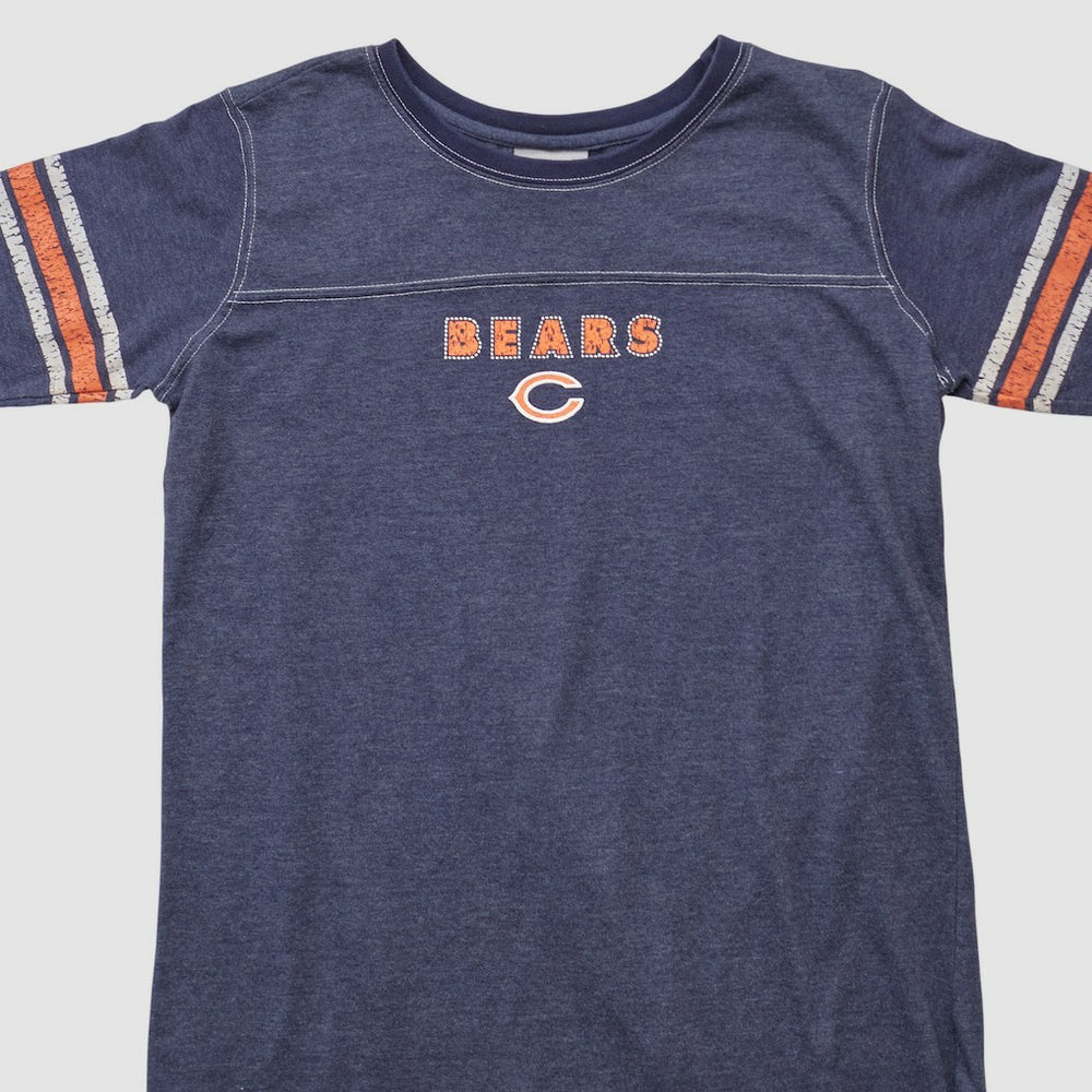 Chicago Bears Reebok 2000s T-shirt Navy Vintage - Fanatics