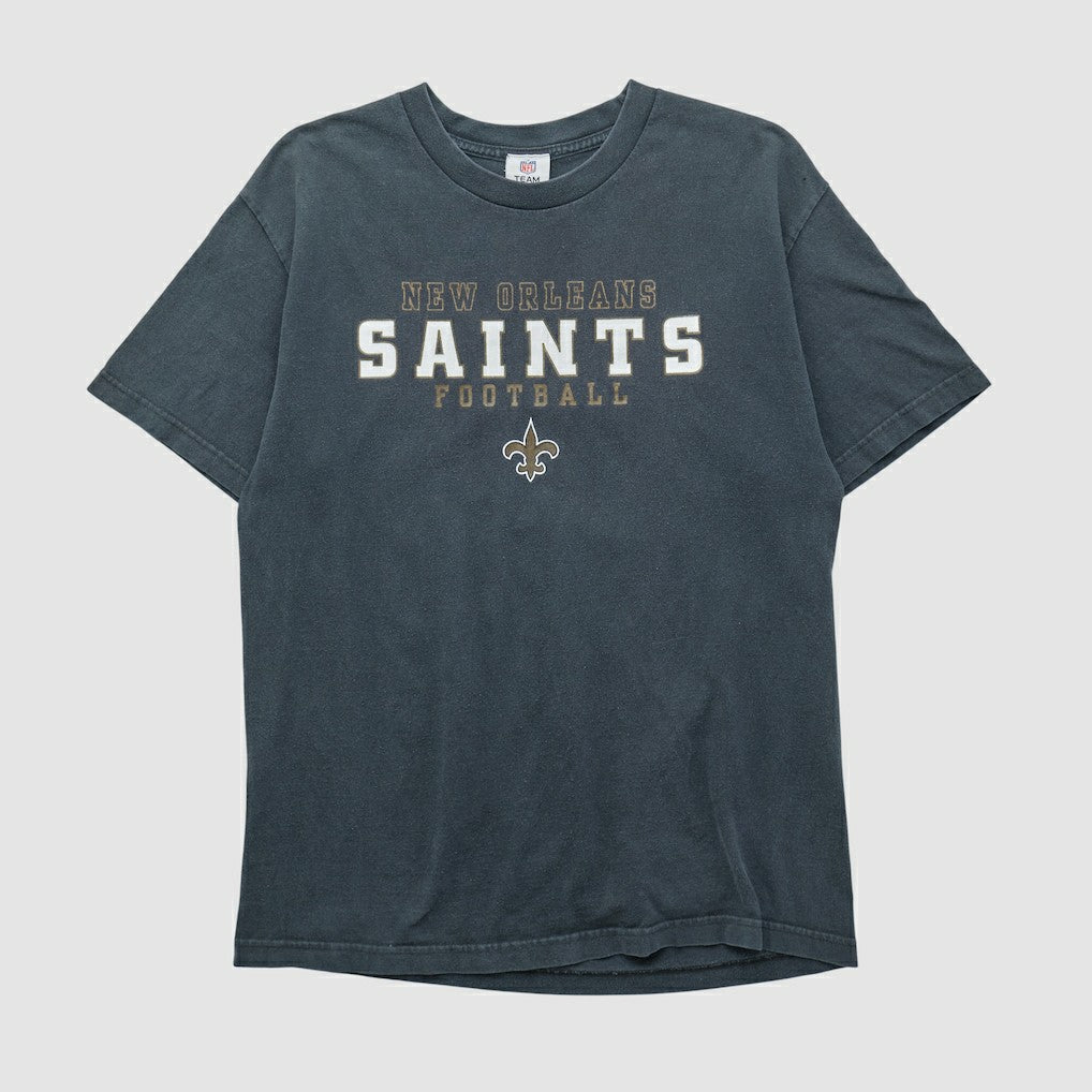 New Orleans Saints NFL 2010s T-shirt Black Vintage - Fanatics