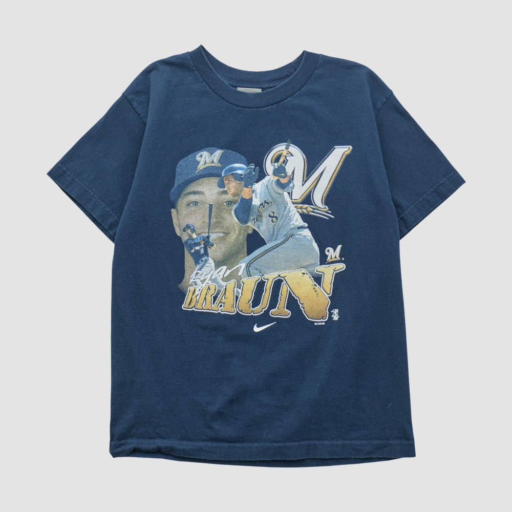Ryan Braun Nike 2010s T-shirt discount