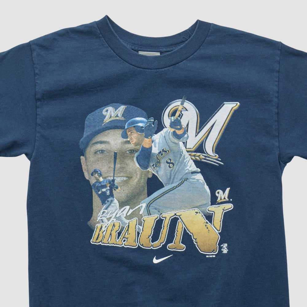 Ryan Braun Nike 2010s T-shirt discount