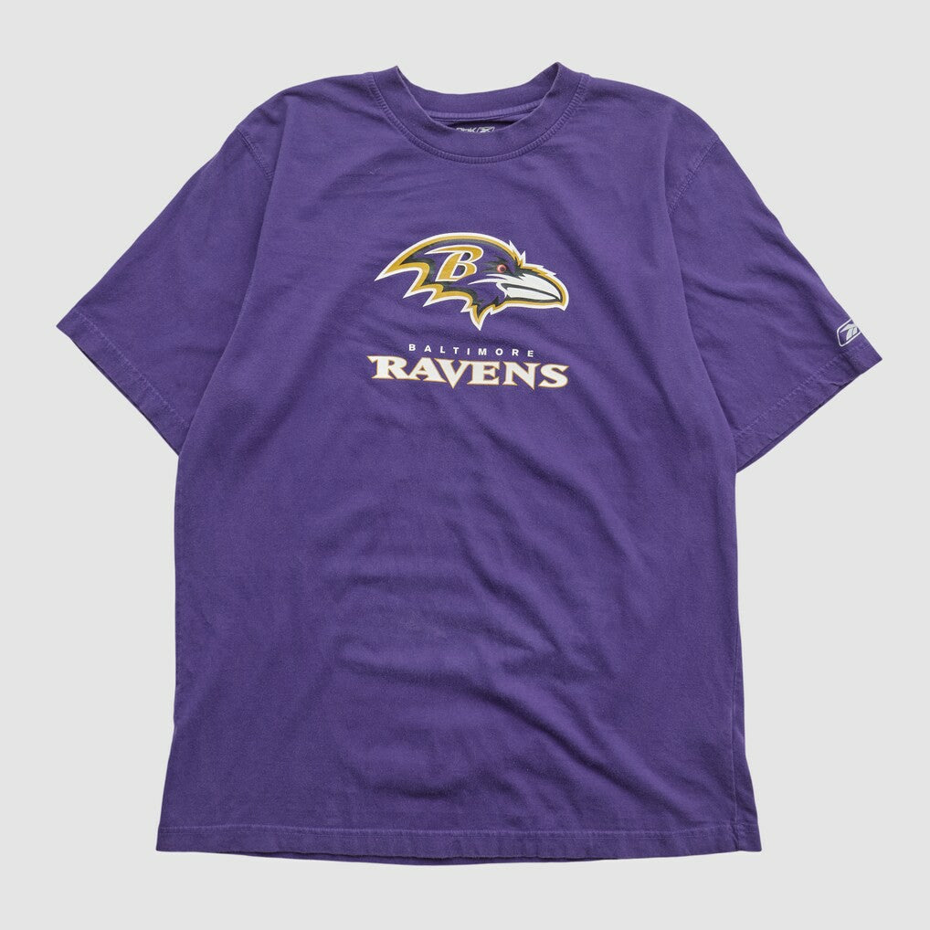 Baltimore Ravens Reebok 2000s T-shirt Purple Vintage - Fanatics