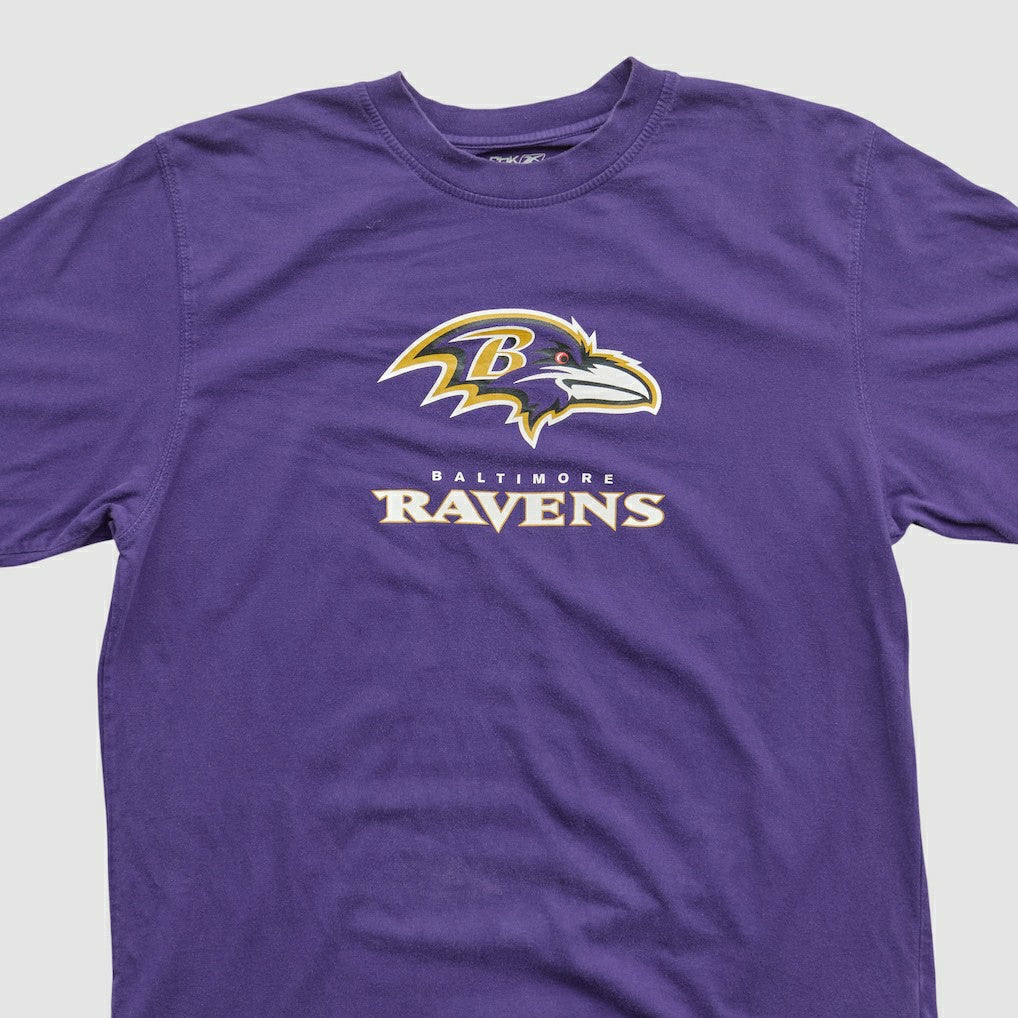 Baltimore Ravens Reebok 2000s T-shirt Purple Vintage - Fanatics