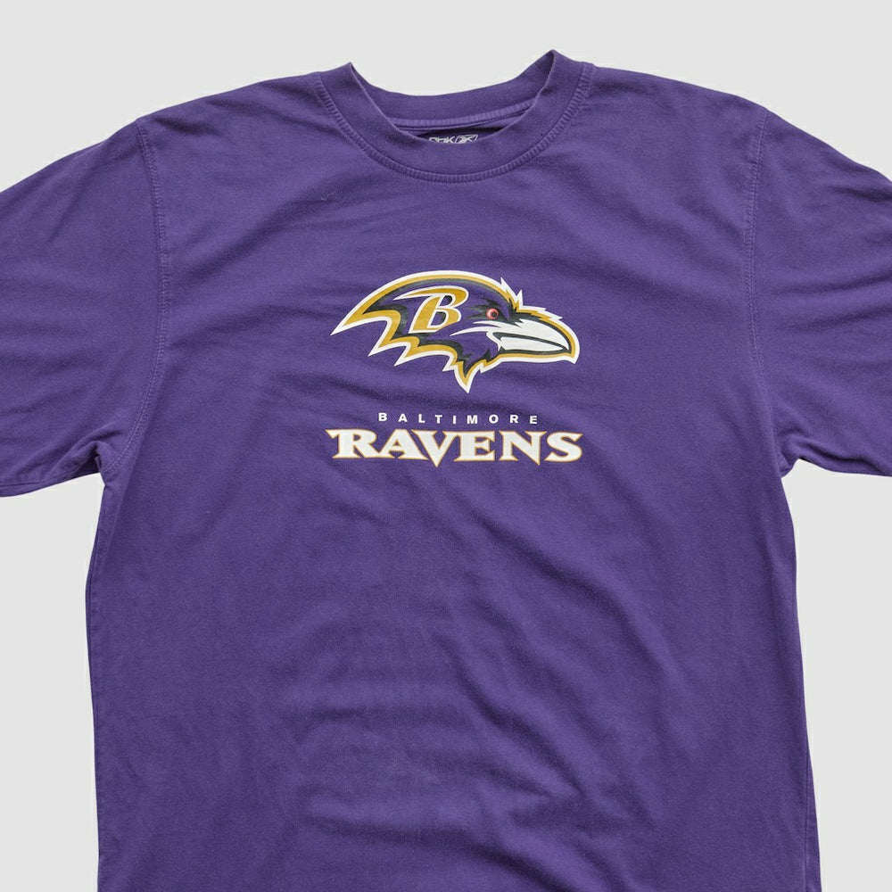 Baltimore Ravens Reebok 2000s T-shirt Purple Vintage - Fanatics