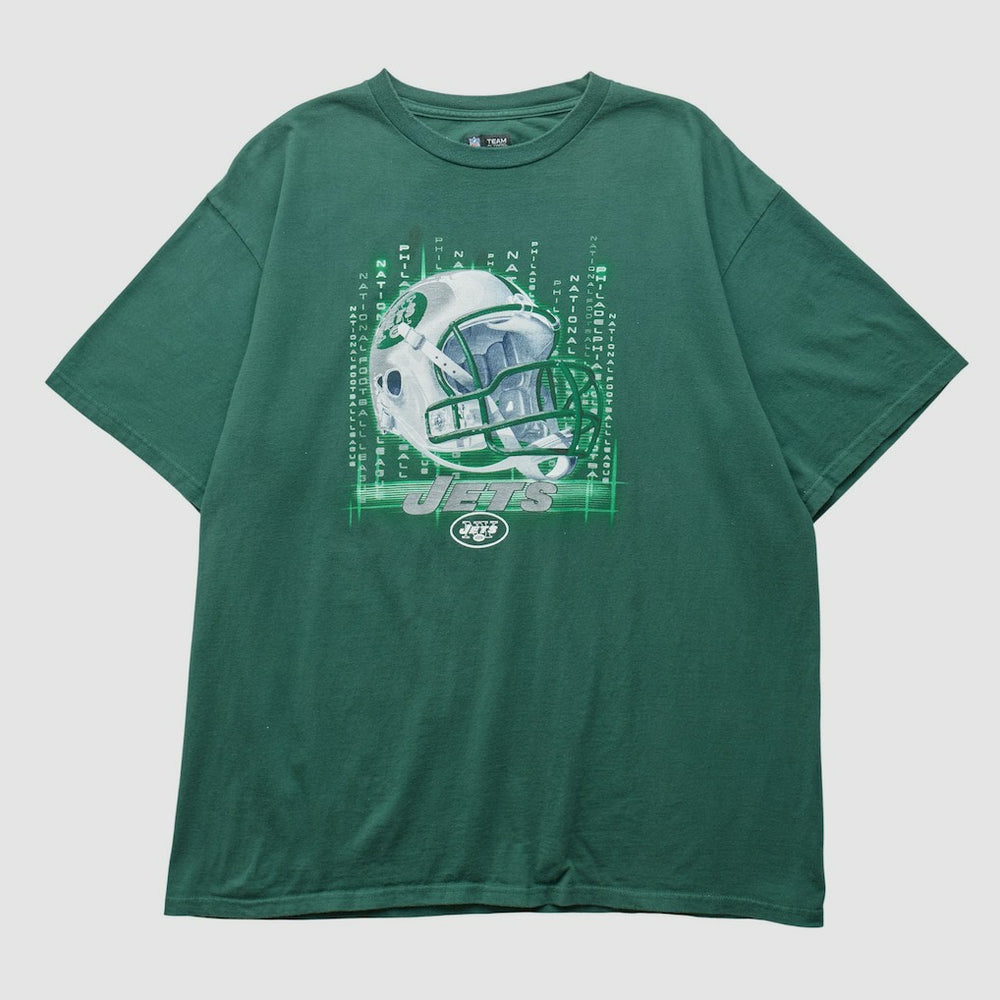 New York Jets NFL 2010s T-shirt Green Vintage - Fanatics