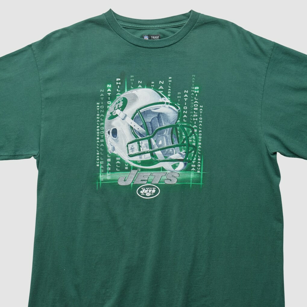 New York Jets NFL 2010s T-shirt Green Vintage - Fanatics