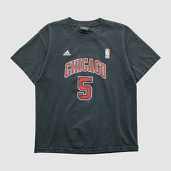 Adidas - Chicago Bulls 2010s T-shirt - Black Vintage