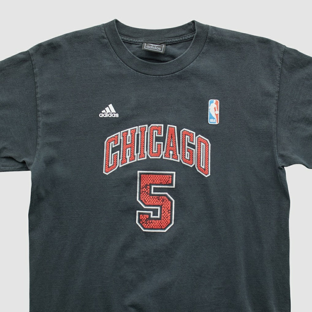 Adidas - Chicago Bulls 2010s T-shirt - Black Vintage